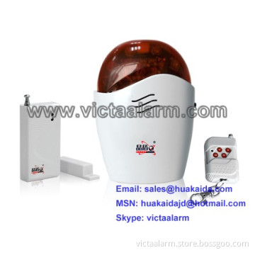 Wireless Flashing  Sound Siren, Burglar Alarm System